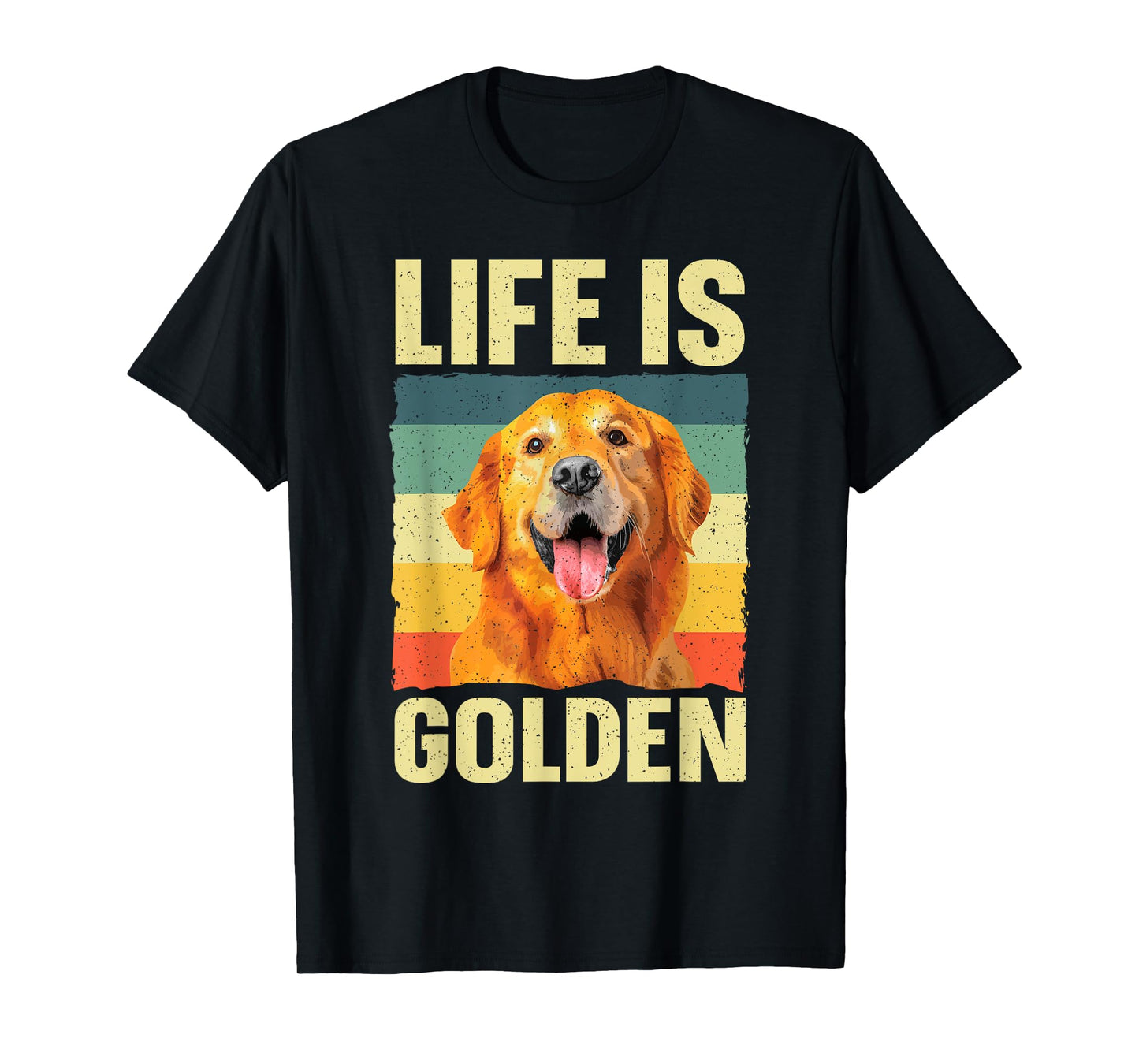 Golden Retriever Design For Men Women Golden Retriever Lover T-Shirt