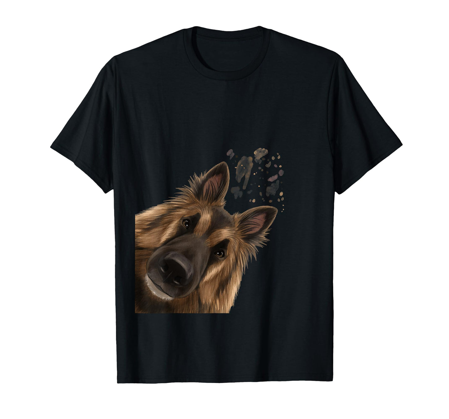 Funny Curious Belgian Shepherd Dog Tervuren T-Shirt