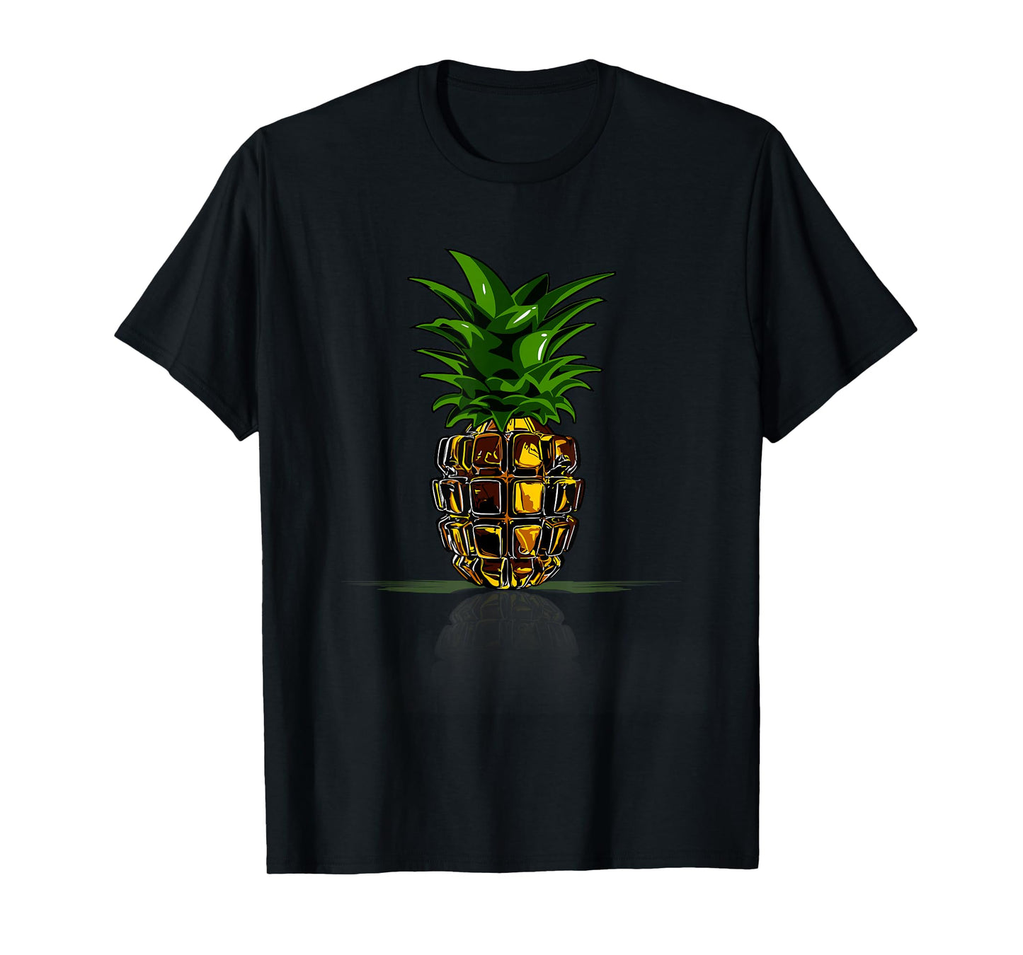 Cute Pineapple Hand Grenade Halloween Costume Military T-Shirt