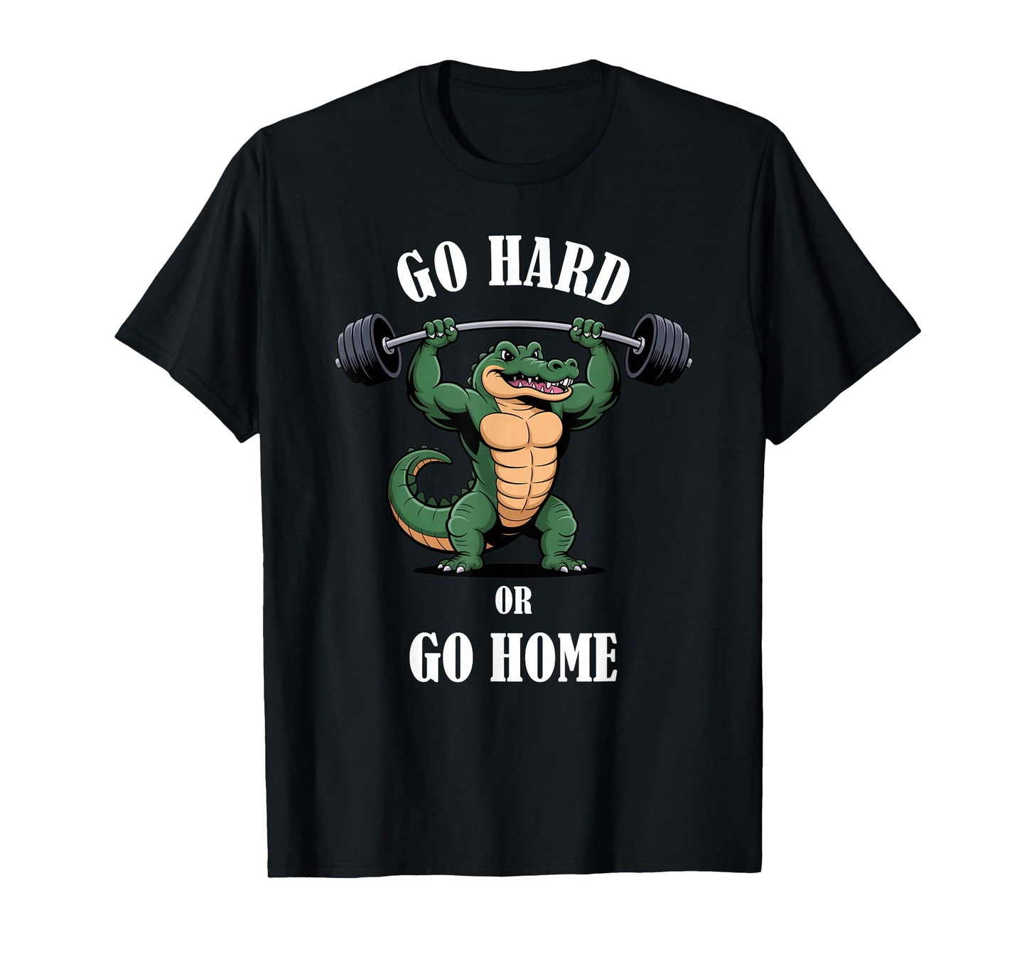 Alligator Workout Shirt Alligator Weightlifting Gym T-Shirt