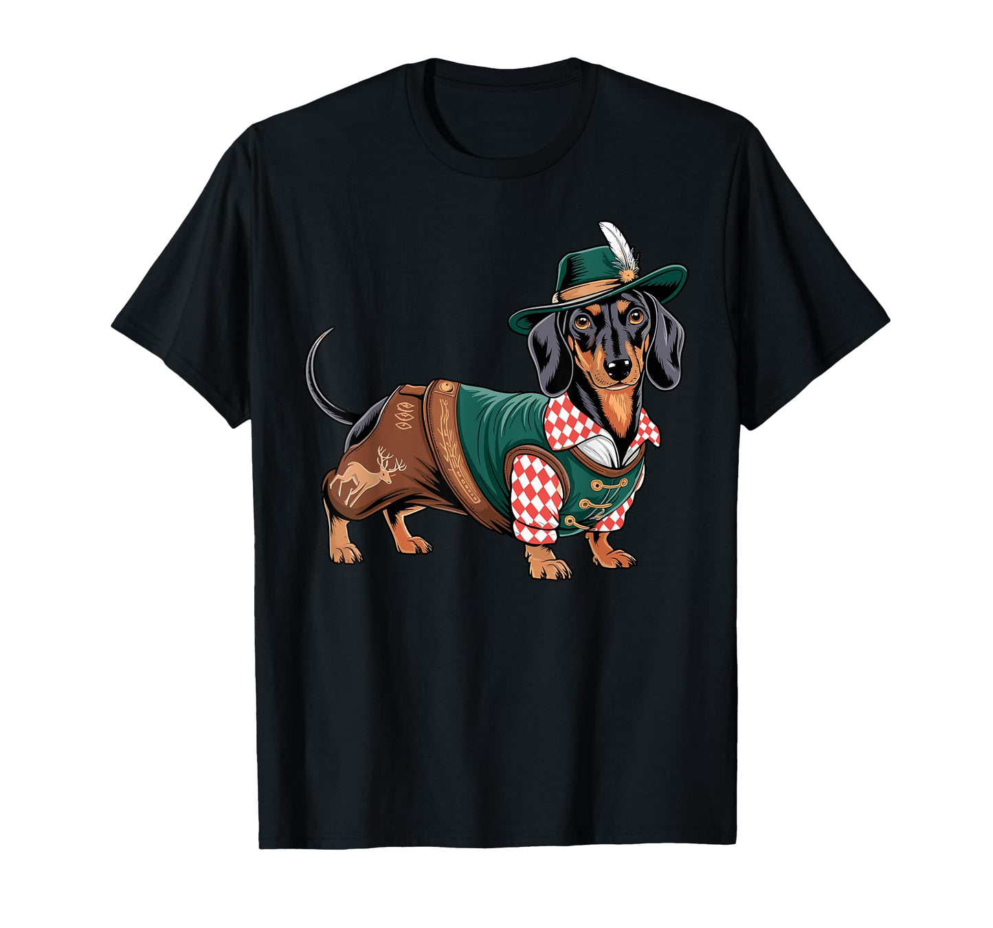 German Dog Dachshund Oktoberfest Bavarian Weiner Sausage T-Shirt