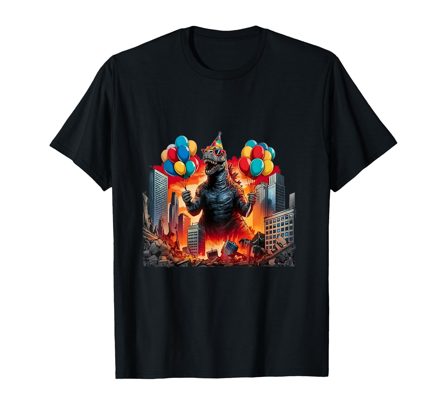 Kaiju Birthday Party Japan Monster Movie Bday Japanese T-Shirt