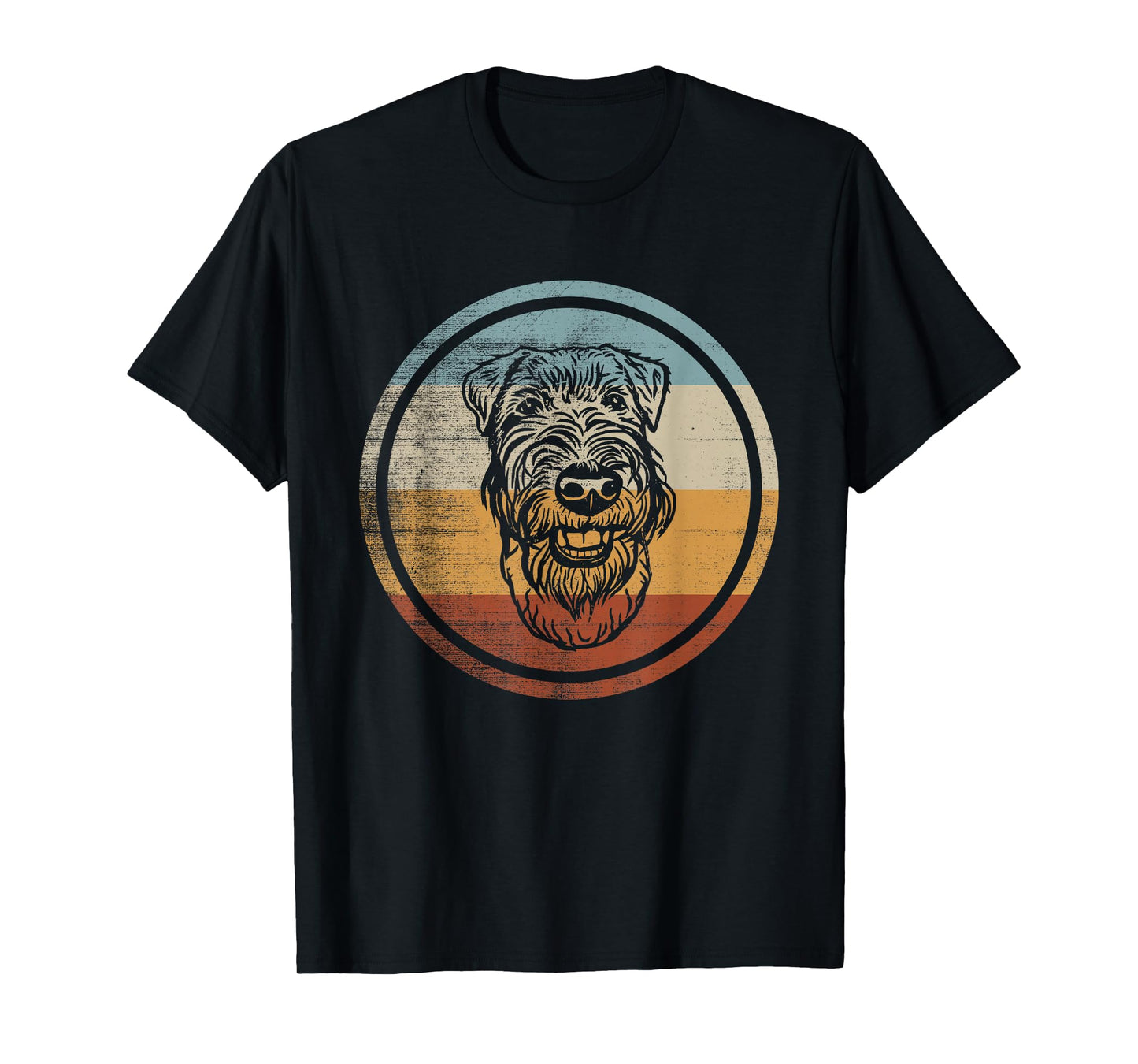 Retro Vintage Dog Design Welsh Terrier T-Shirt