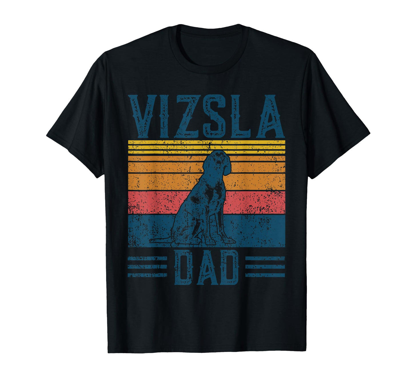 Vizsla Dad - Vintage Hungarian Vizsla Papa T-Shirt