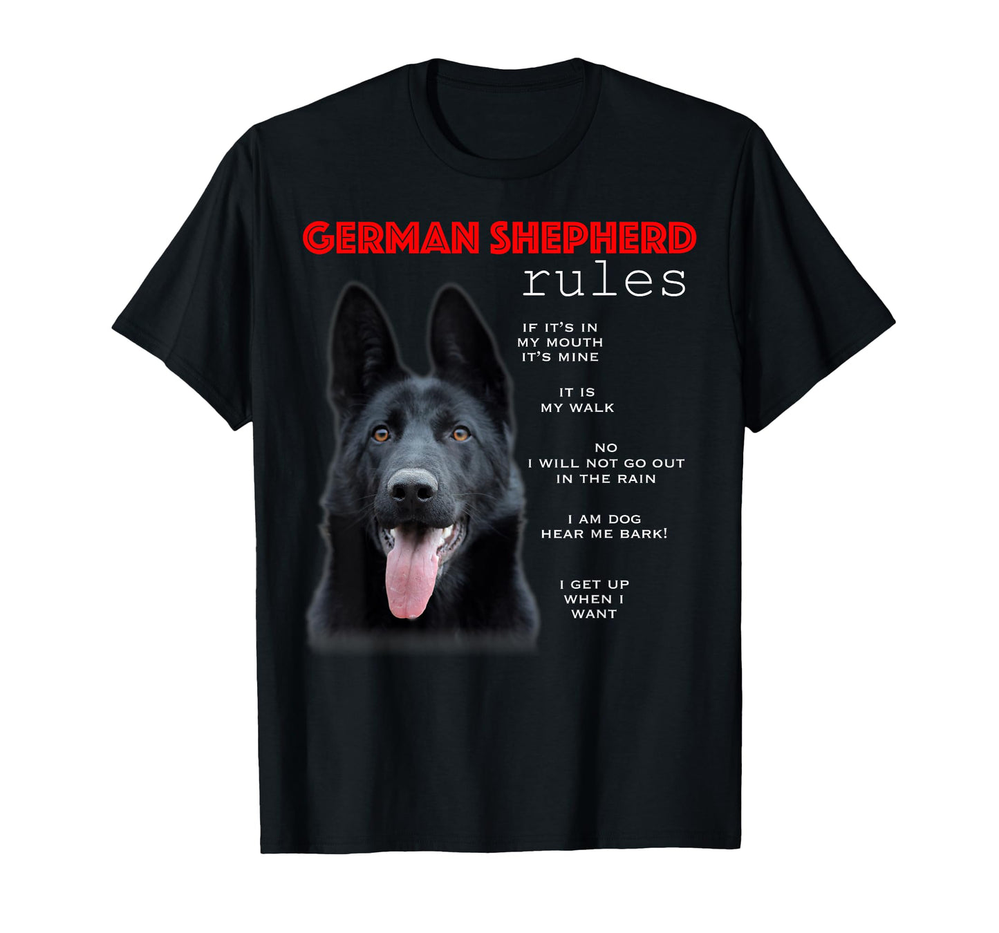 Funny rules for the owner of a German Shepherd T-Shirt