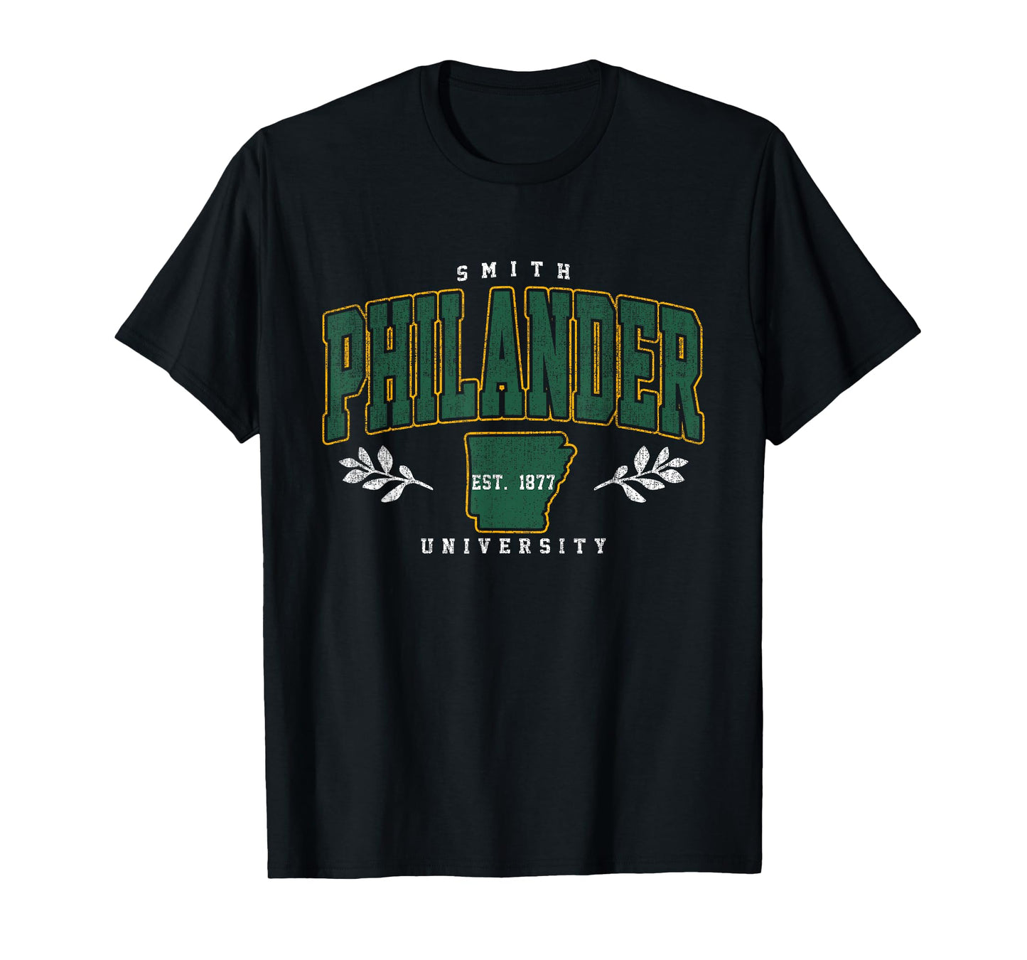 Philander Smith Collegiate Arch Retro Design for Men Women T-Shirt