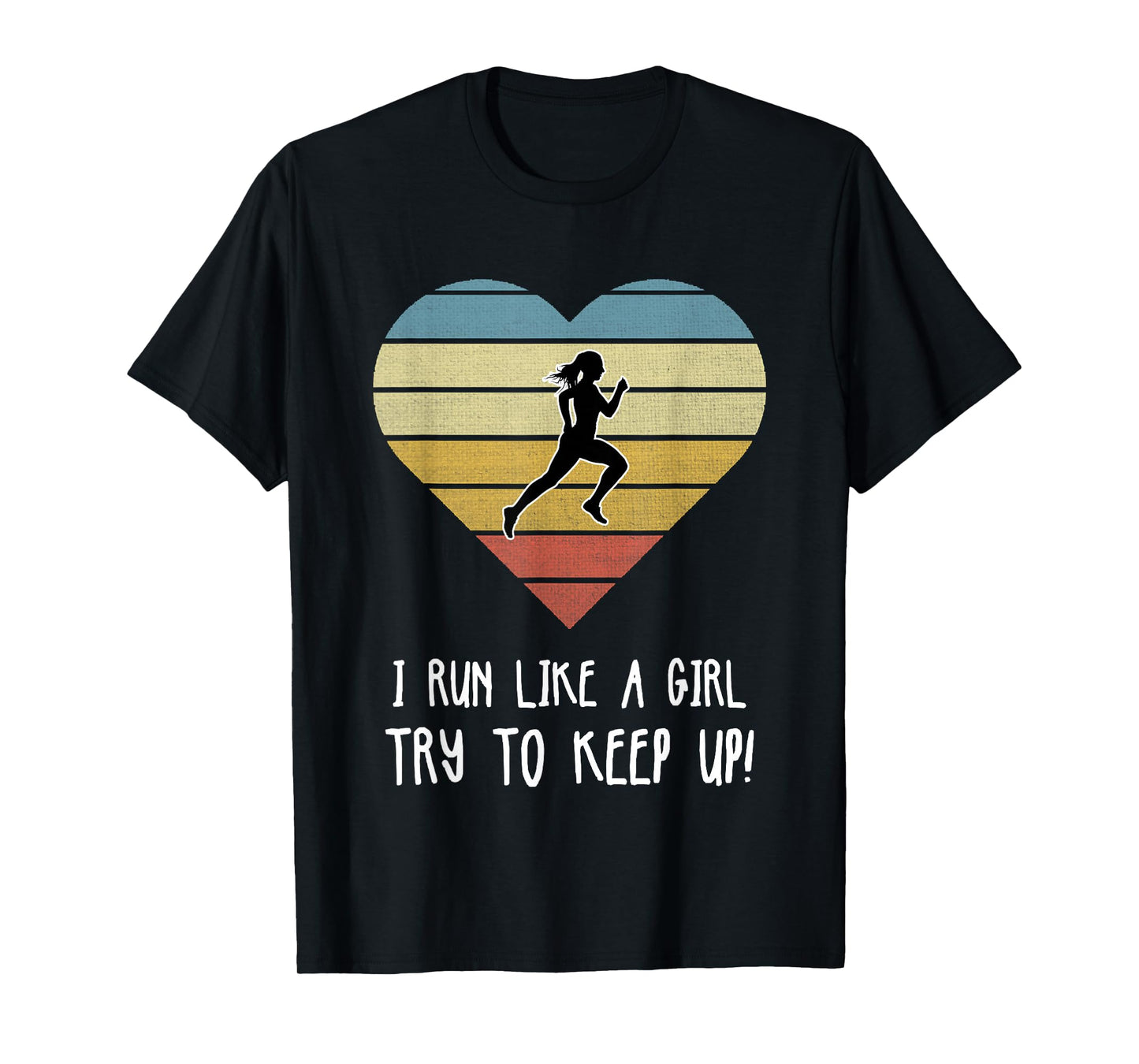 Girls Running & Jogging Gift T-Shirt