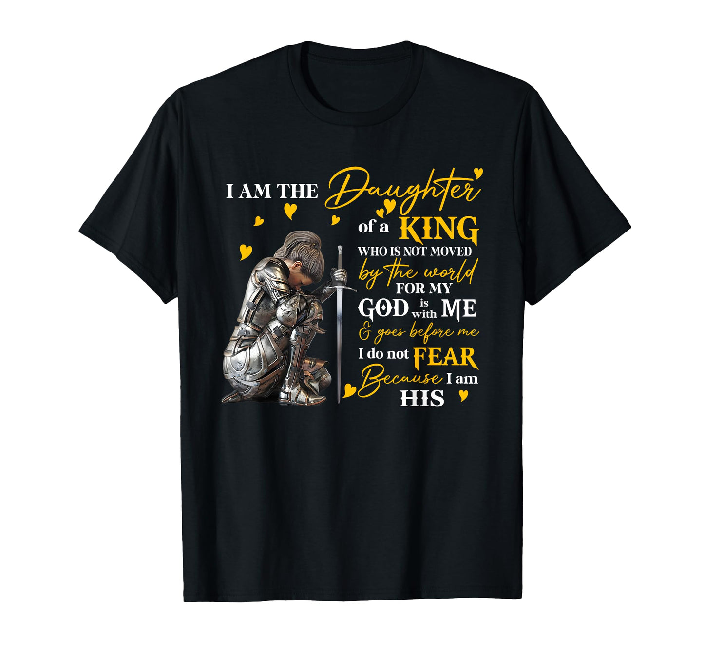 I Am The Daughter Of The King Who Is Not Moved By The World T-Shirt