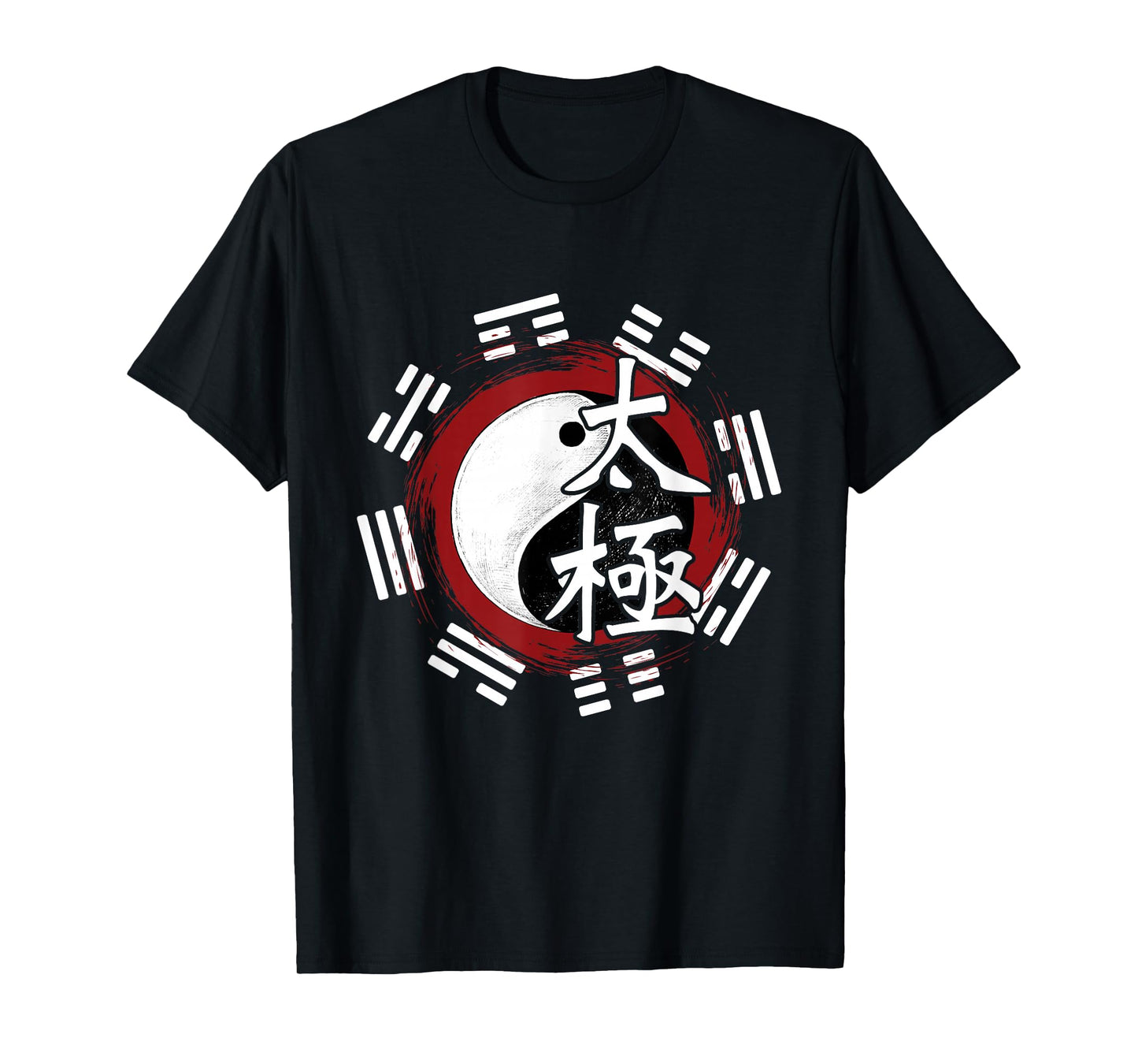 Spiritual Yin Yang - Tai Chi Master Mind Body Wellness T-Shirt
