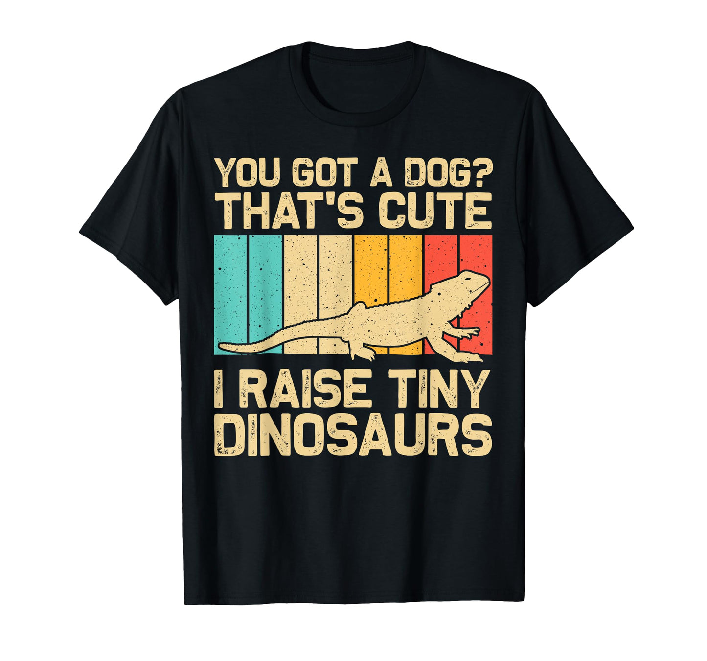 Funny Bearded Dragon Art For Men Women Reptile Iguana Lizard T-Shirt