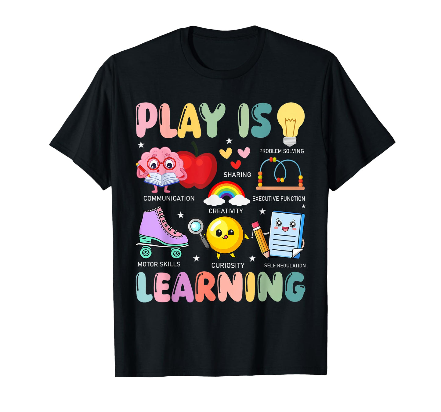 Retro Play Is Learning Kindergarten Teacher Team Women T-Shirt