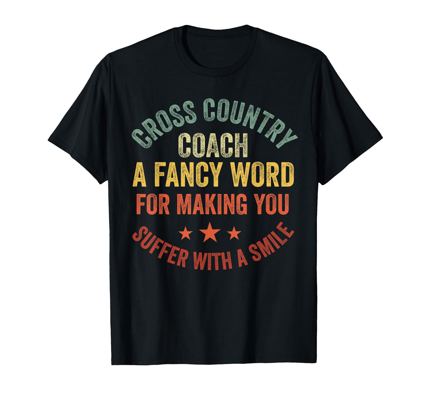 Cross Country Coach Appreciation Running Coach Men Women T-Shirt