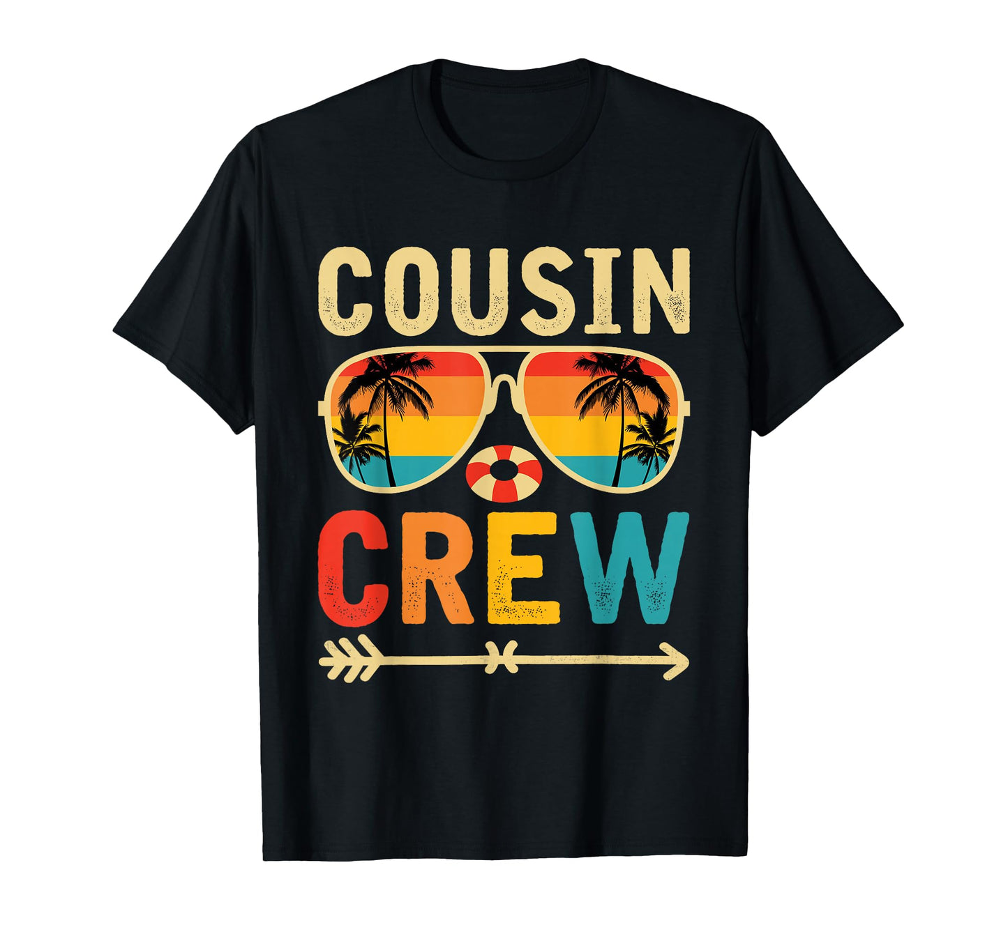 Cousin Crew 2026 Summer Vacation Beach Family Trips Matching T-Shirt