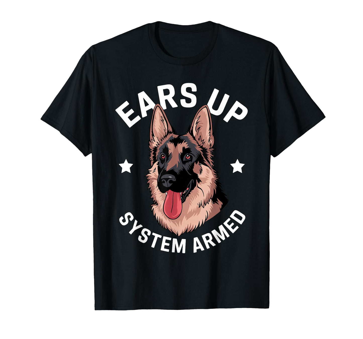 German Shepherd Art For Men Women Dog Owner German Shepherd T-Shirt