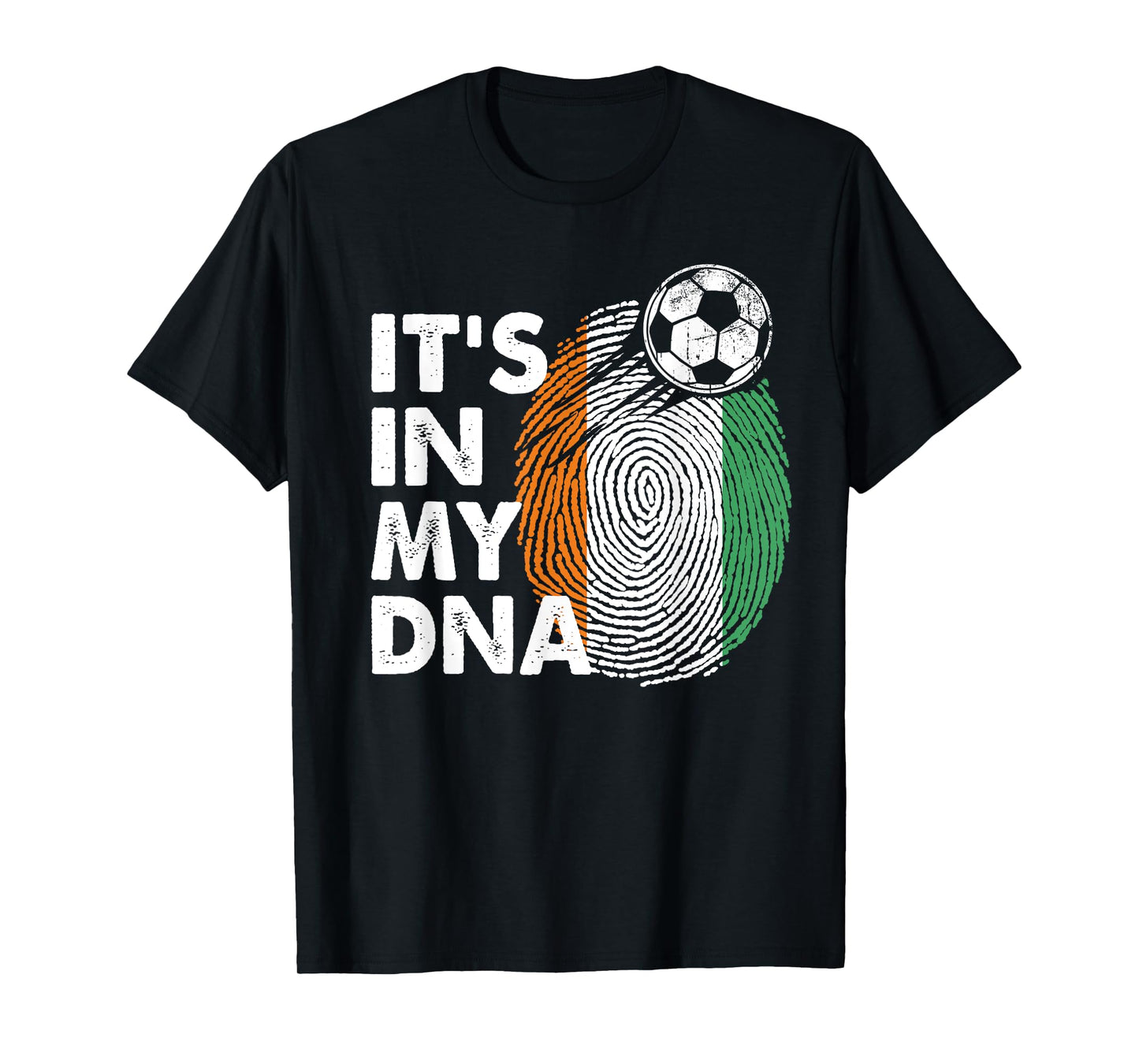 Cote D'ivoire In My DNA Cote D'ivoire Flag Team T-Shirt