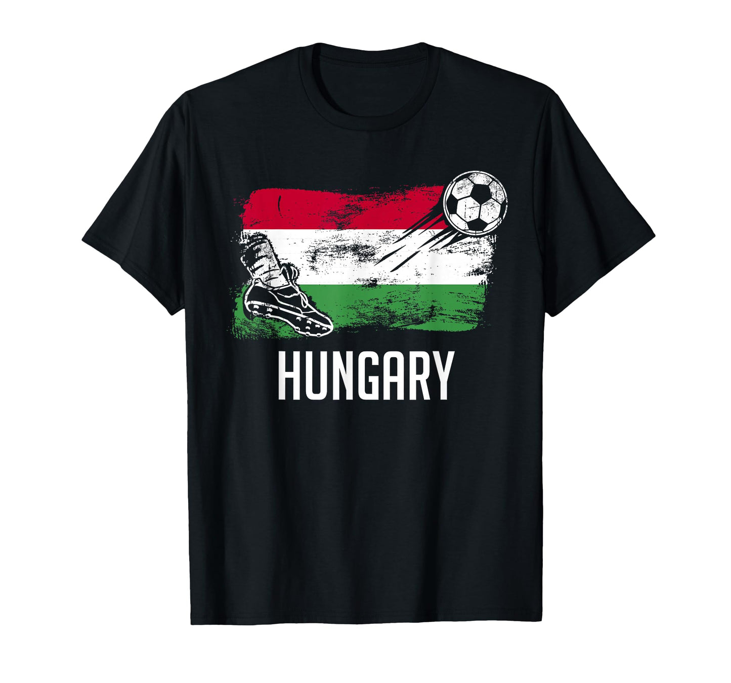 Hungary Flag Jersey Hungarian Soccer Team T-Shirt