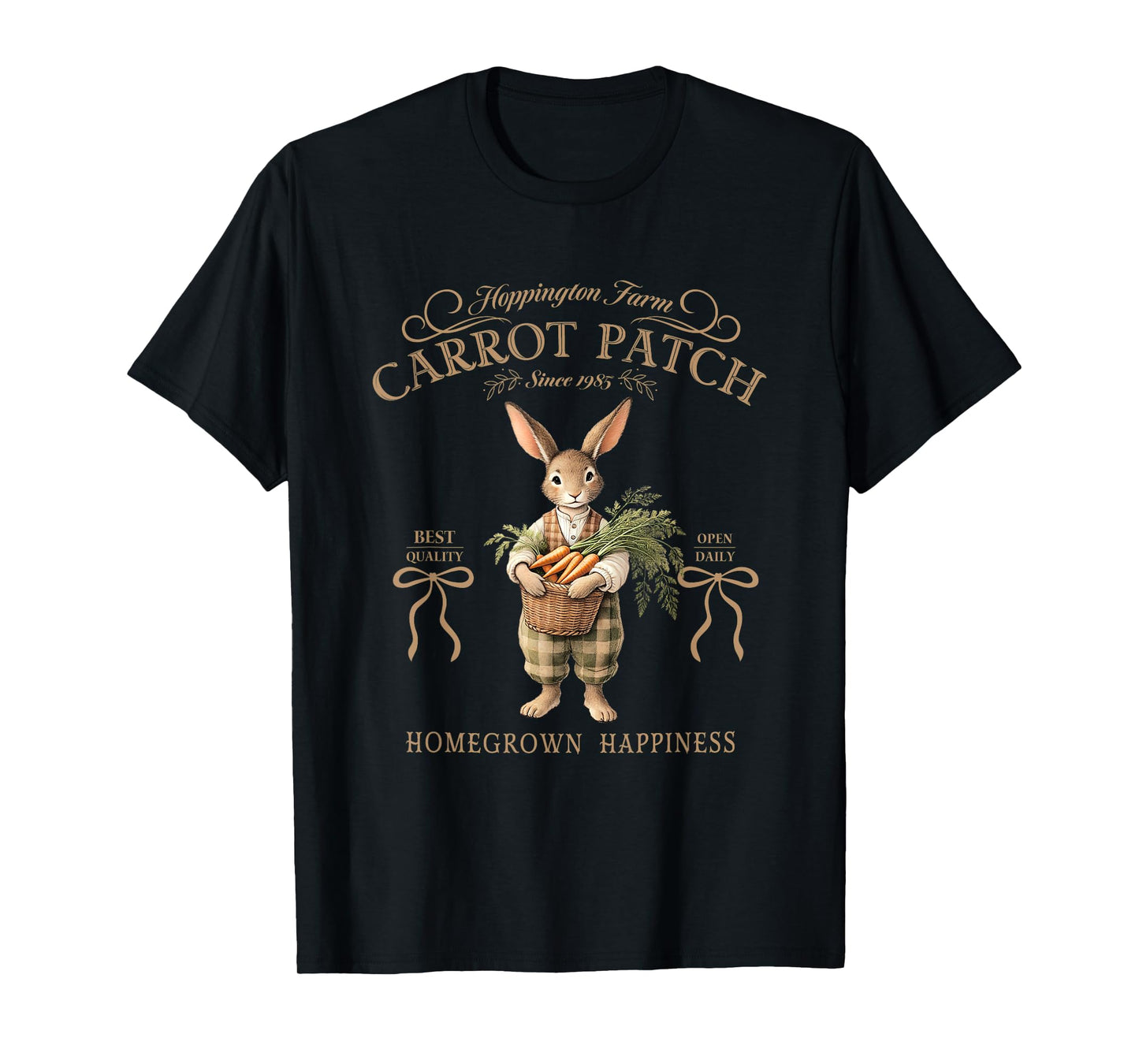 Hoppington Farm Carrot Patch Homegrown Happiness T-Shirt