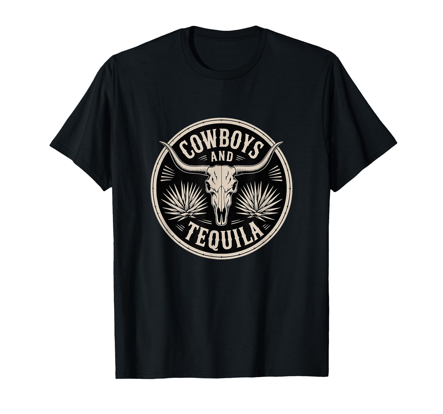 Cowboys and Tequila Womens T-Shirt
