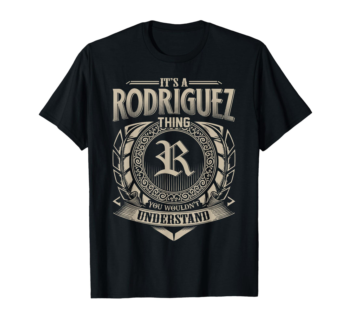 It's A RODRIGUEZ Thing You Wouldn't Understand Name Vintage T-Shirt