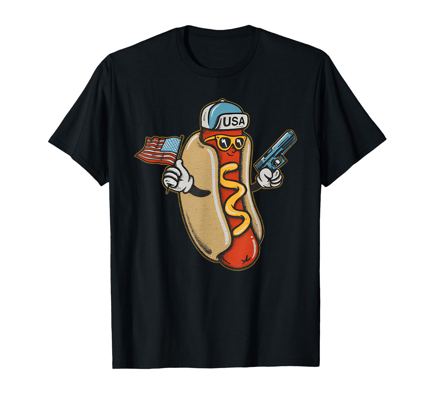 Got That Dawg In Me Funny Hot Dog USA 4th Of July Men Women T-Shirt
