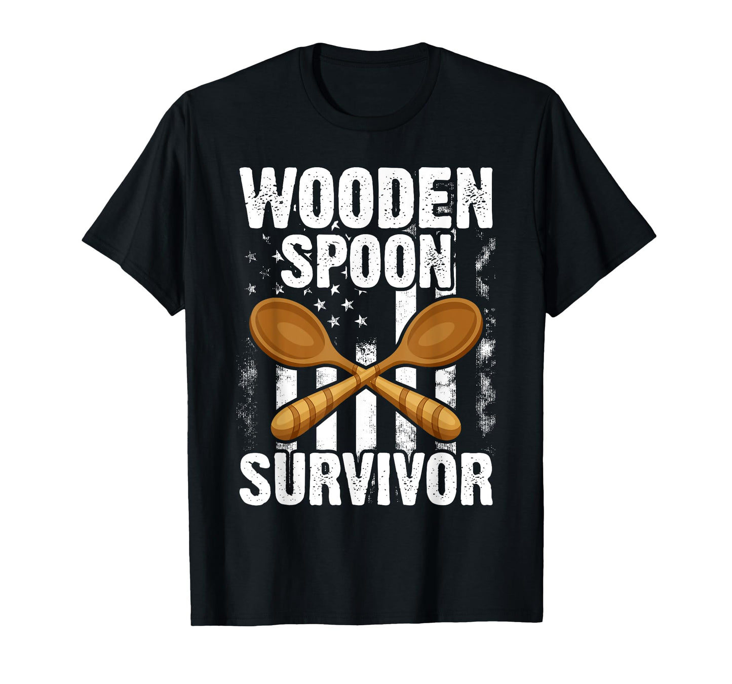 Wooden Spoon Survivor for Mens Womens T-Shirt
