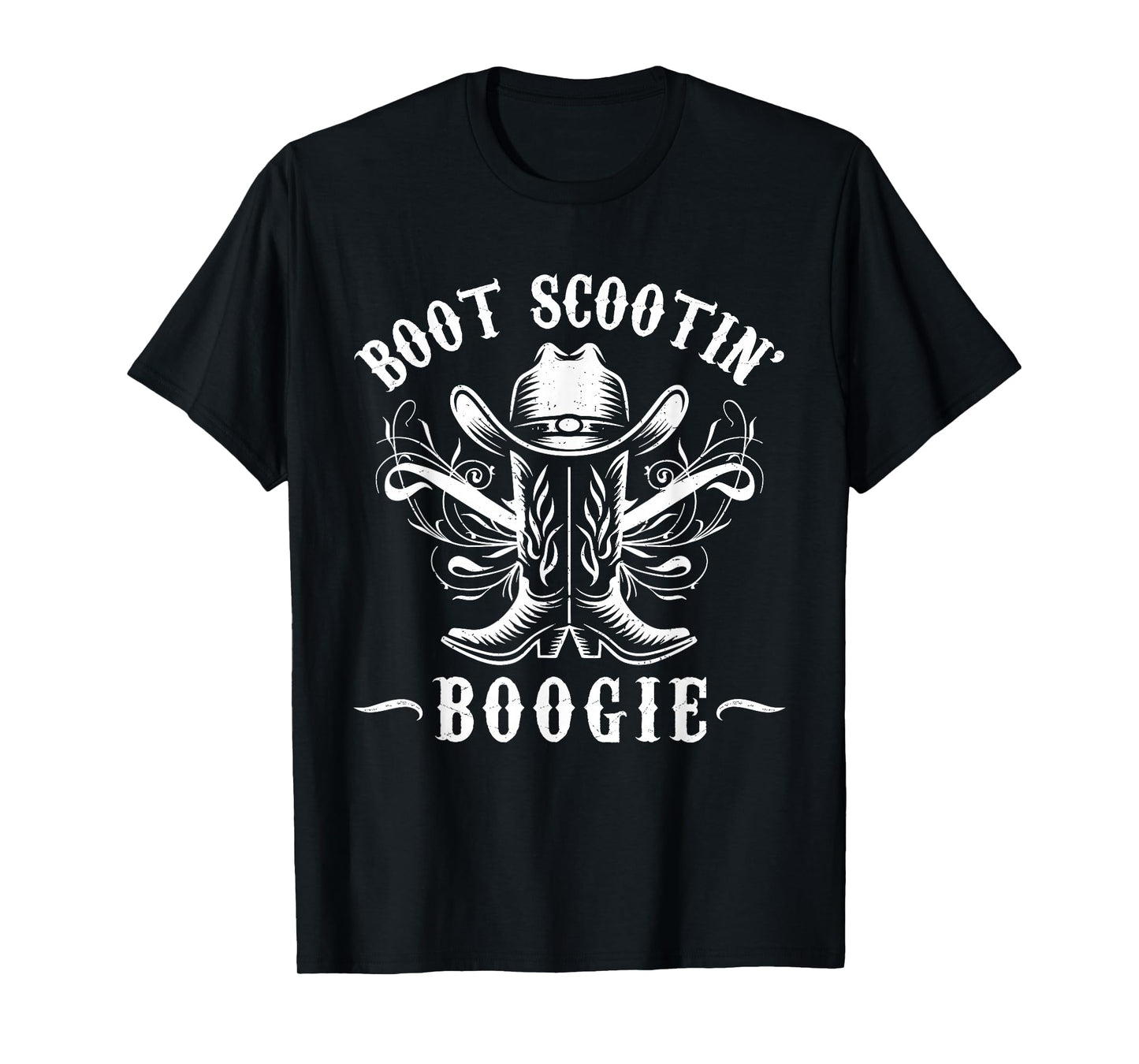 Boot Scootin’ Boogie Retro Vintage Western Cowboys T-Shirt