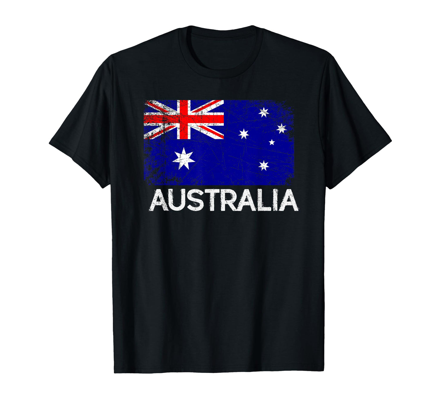 Australian Flag T-Shirt | Vintage Made In Australia Gift T-Shirt