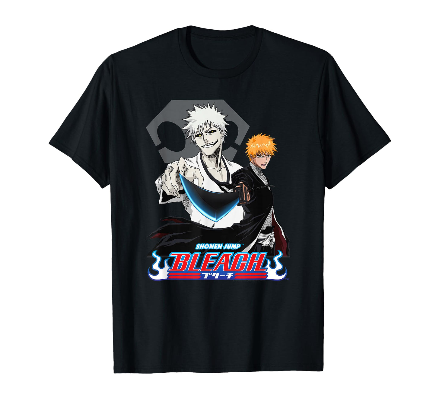 Bleach Hollow Ichigo with Sword Anime T-Shirt