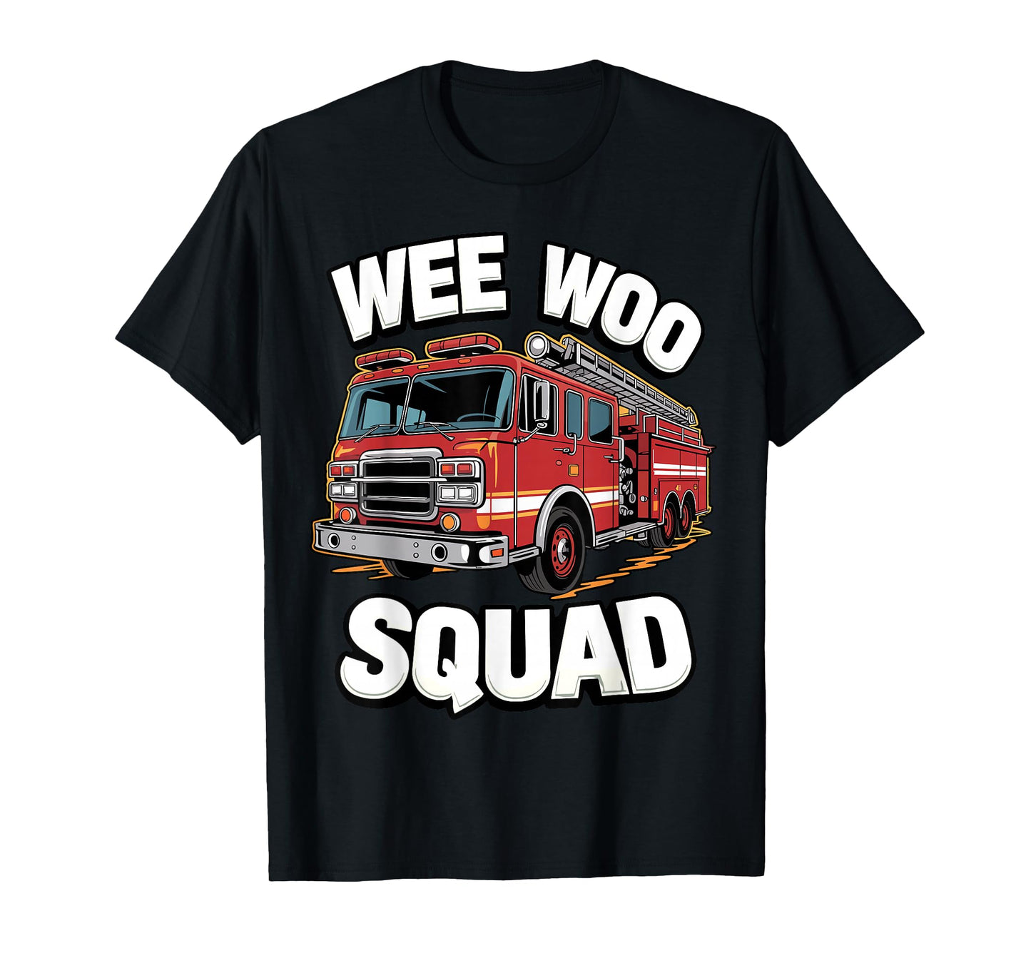 Wee Woo Squad Firefighter T-Shirt