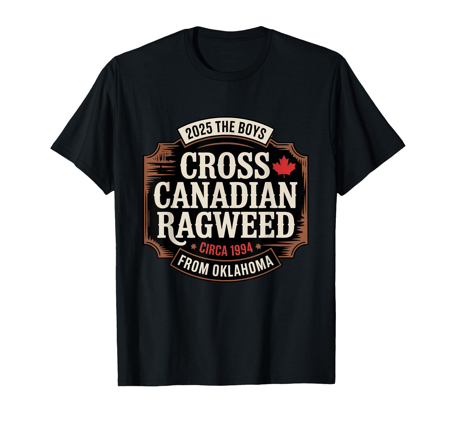 Vintage Cross Canadian Ragweed 2025 Music Band Fans T-Shirt