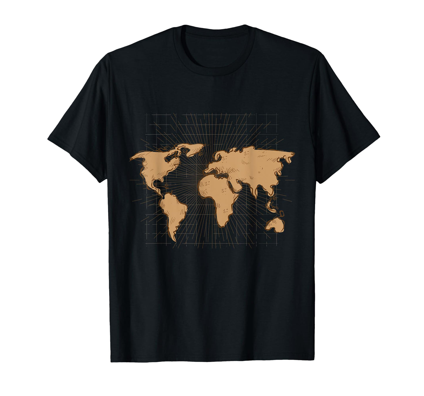 Travelling Traveler Country World Map T-Shirt