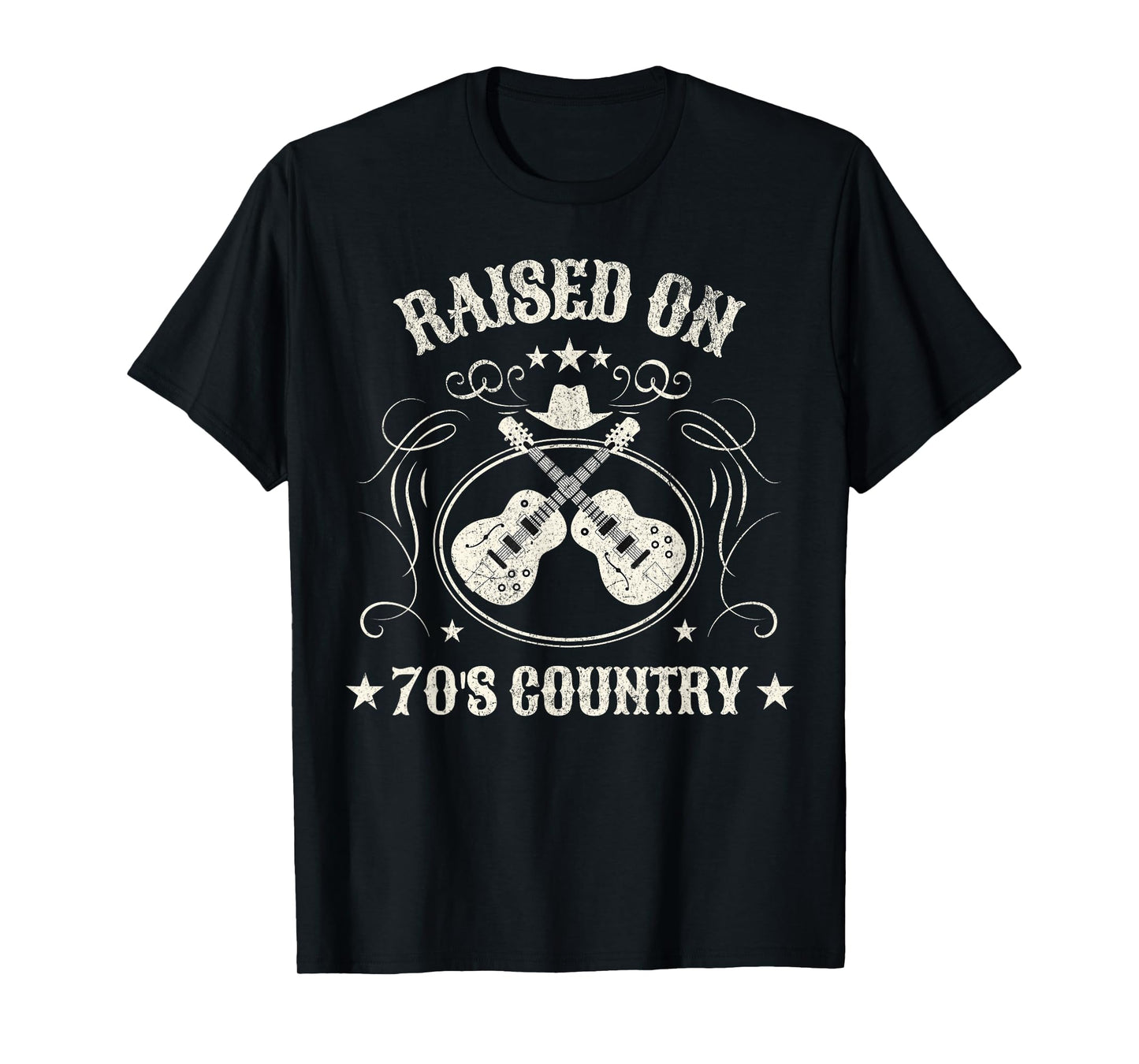 Raised On 70's Country Music Lover T-Shirt