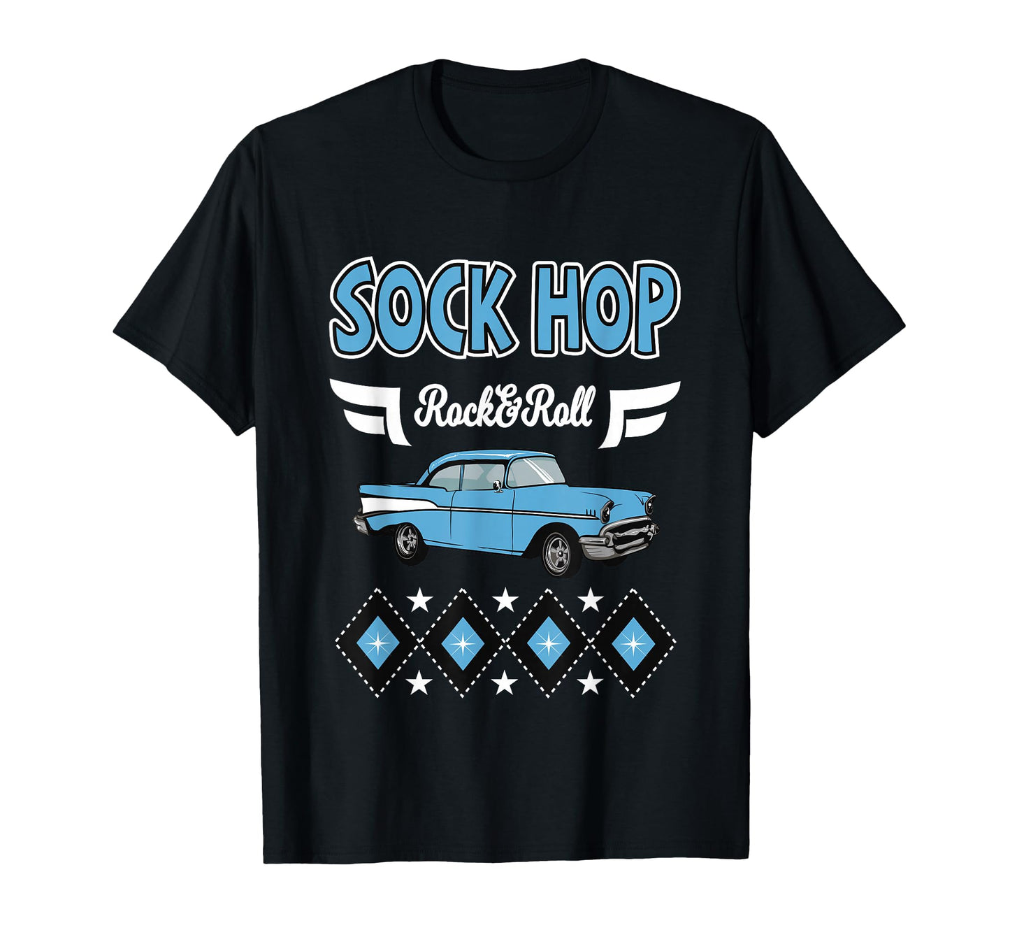 1950s Sock Hop Clothes Vintage 50s Party Rockabilly Doo Wop T-Shirt