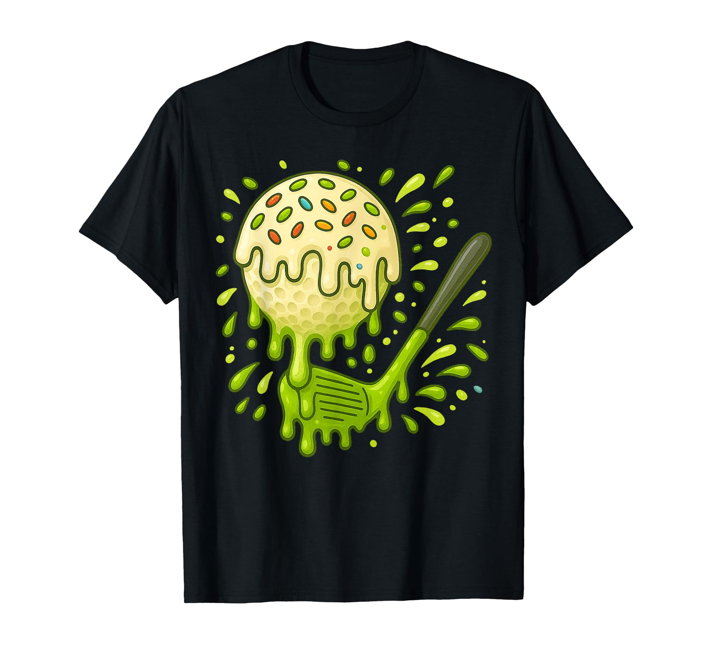 Golf Drip Team for Boys Ice Cream Cool T-Shirt