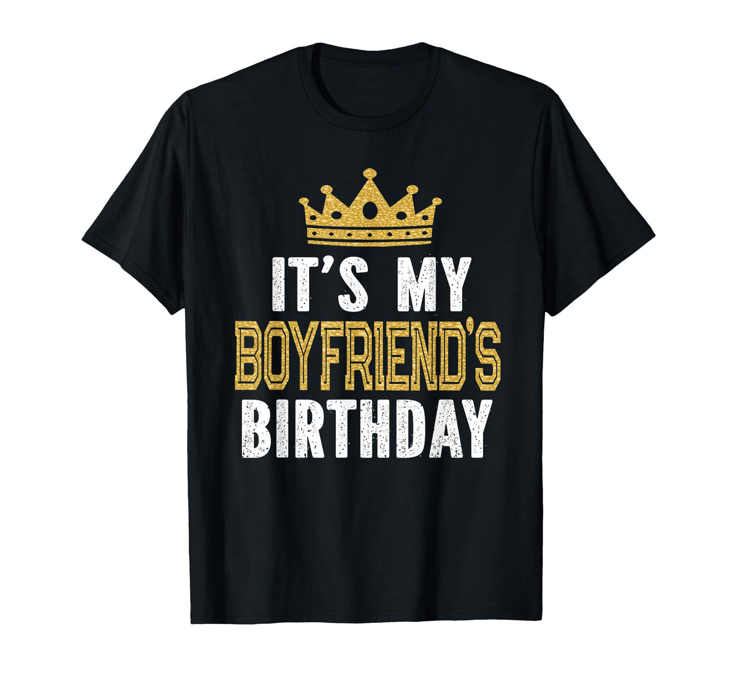 It's My Boyfriend's Birthday Party Couple T-Shirt