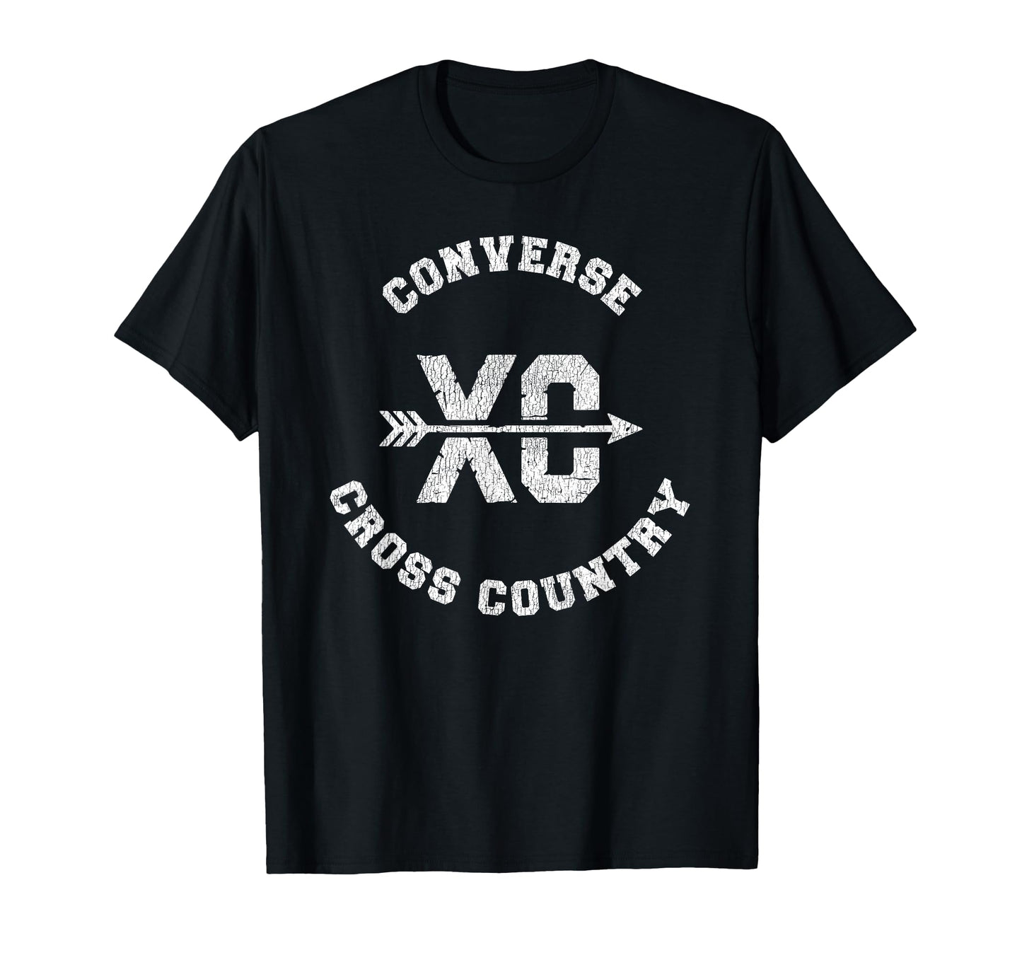 Converse Cross Country Retro Distressed XC Running T-Shirt