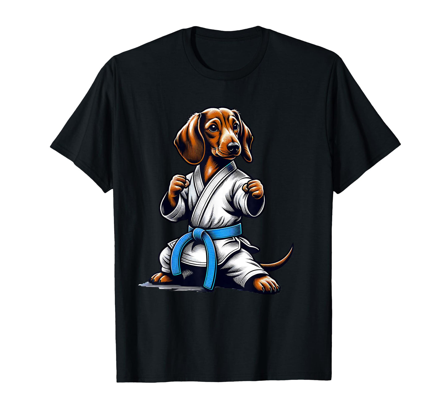 Karate Dachshund Master T-Shirt