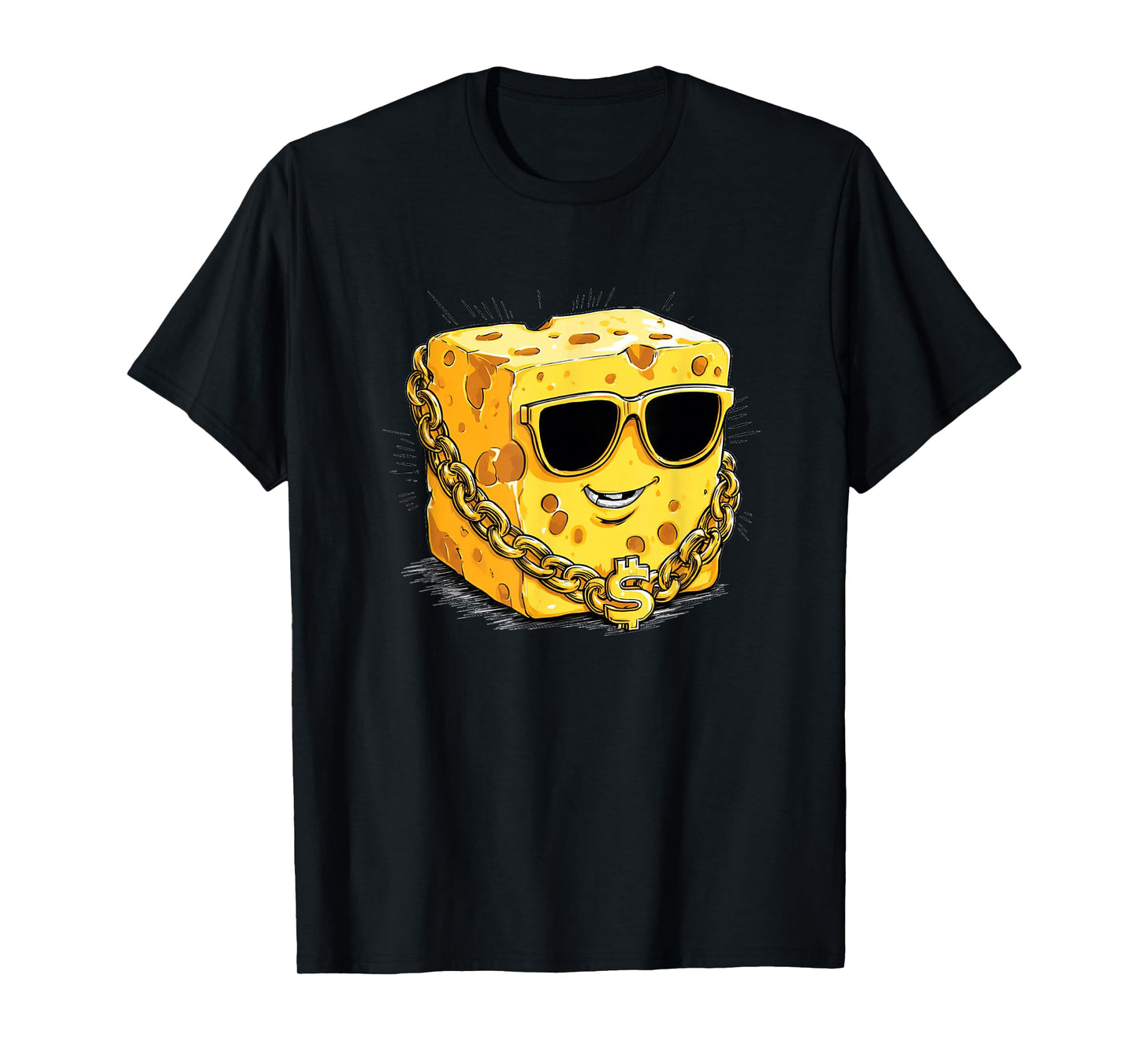 Rich Cheese Look Costume for Money Boys and Girls T-Shirt