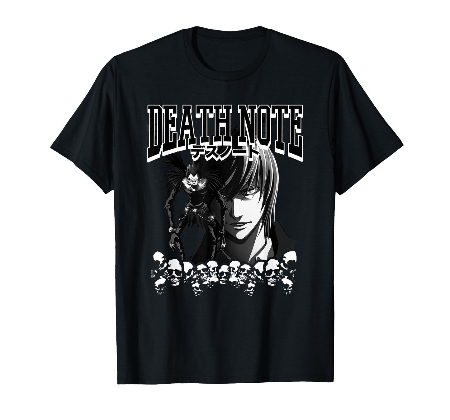 Death Note Athletic Logo Ryuk and Light Anime T-Shirt