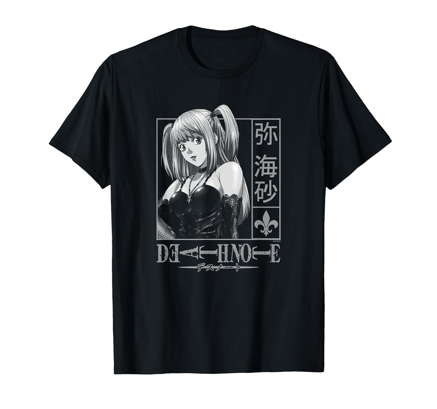 Death Note Misa Kanji Frame Anime T-Shirt