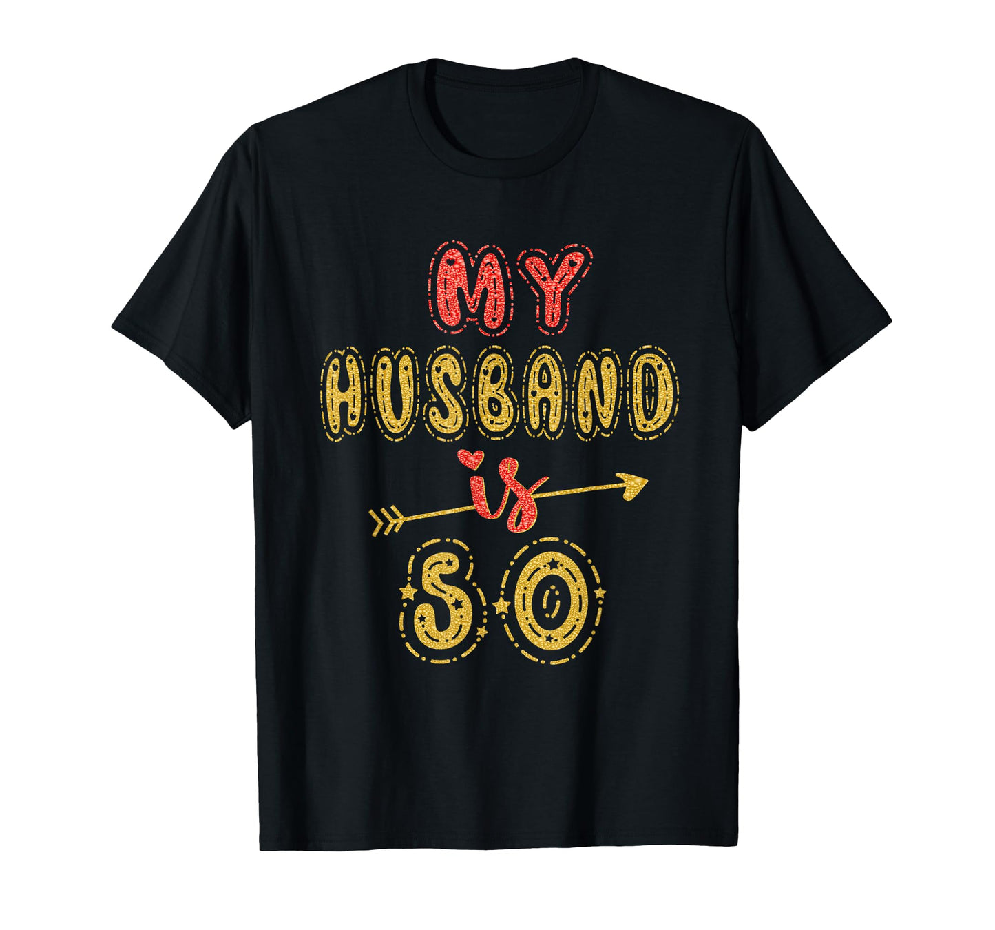 My Husband Is 50 Years Old Men 50th Birthday Idea For Him T-Shirt