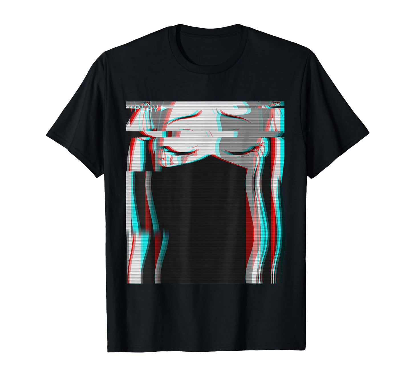 Vaporwave Aesthetic Sad Anime Girl Retro Eboy Egirl Harajuku T-Shirt