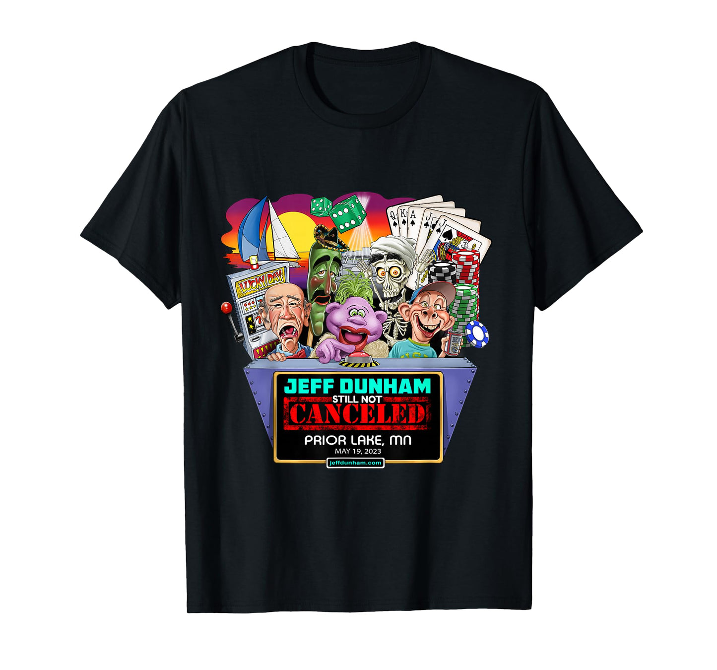 Jeff Dunham Prior Lake, MN (2023) T-Shirt