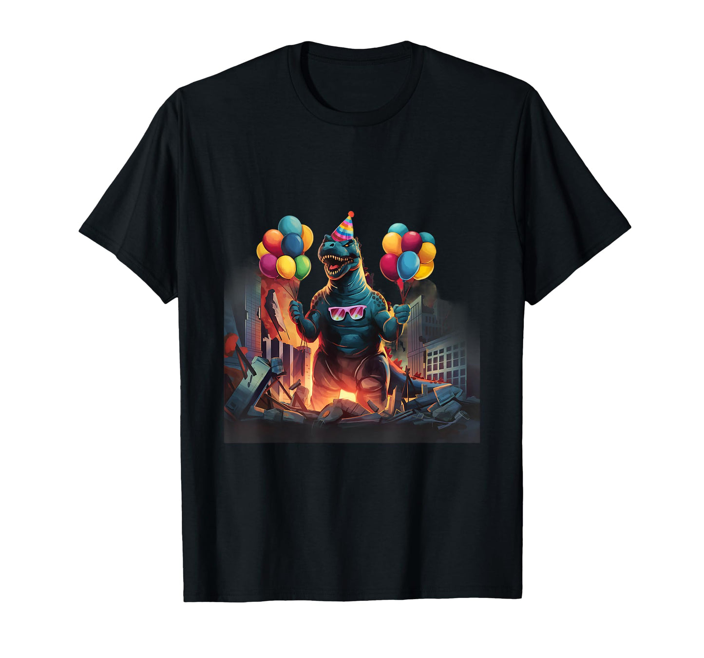 Kaiju Birthday Party Japan Monster Movie Bday Japanese T-Shirt