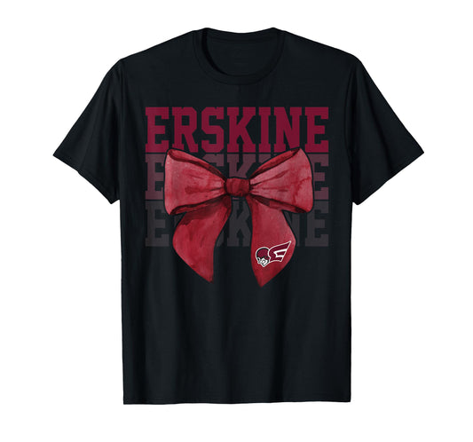 ERSKINE College Bow Vintage Athletics Girls Women T-Shirt
