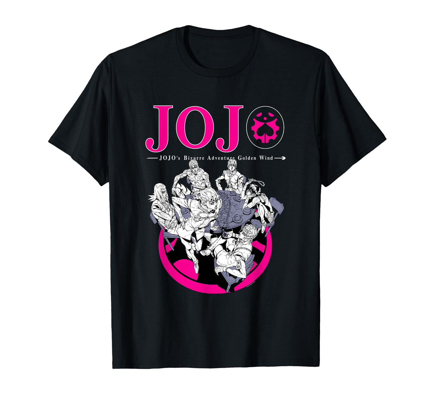 JoJo's Bizarre Adventure Part 5 Golden Wind Bruno's Gang T-Shirt