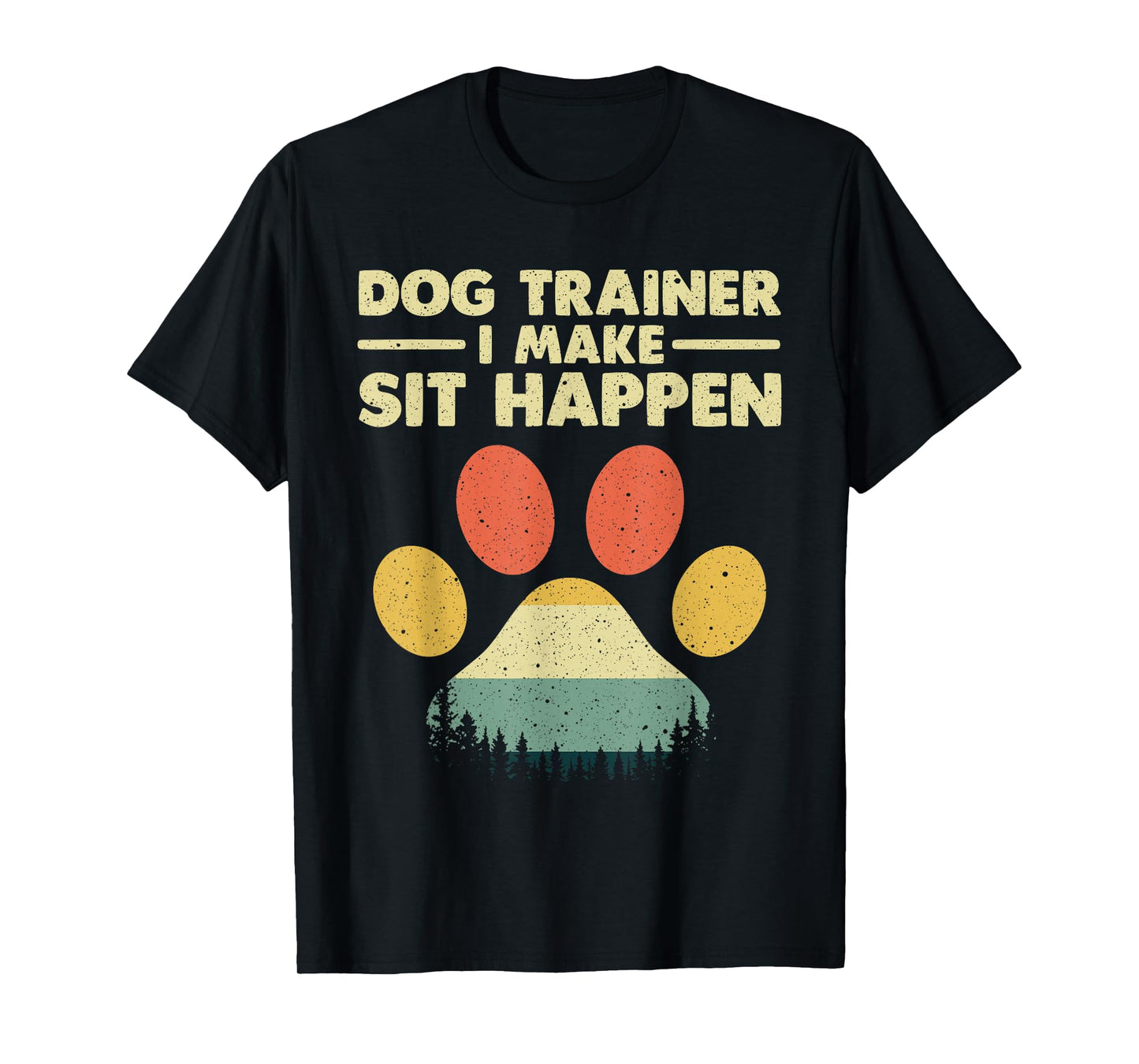Dog Training Art for Men Women Puppy Agility Dog Trainer T-Shirt