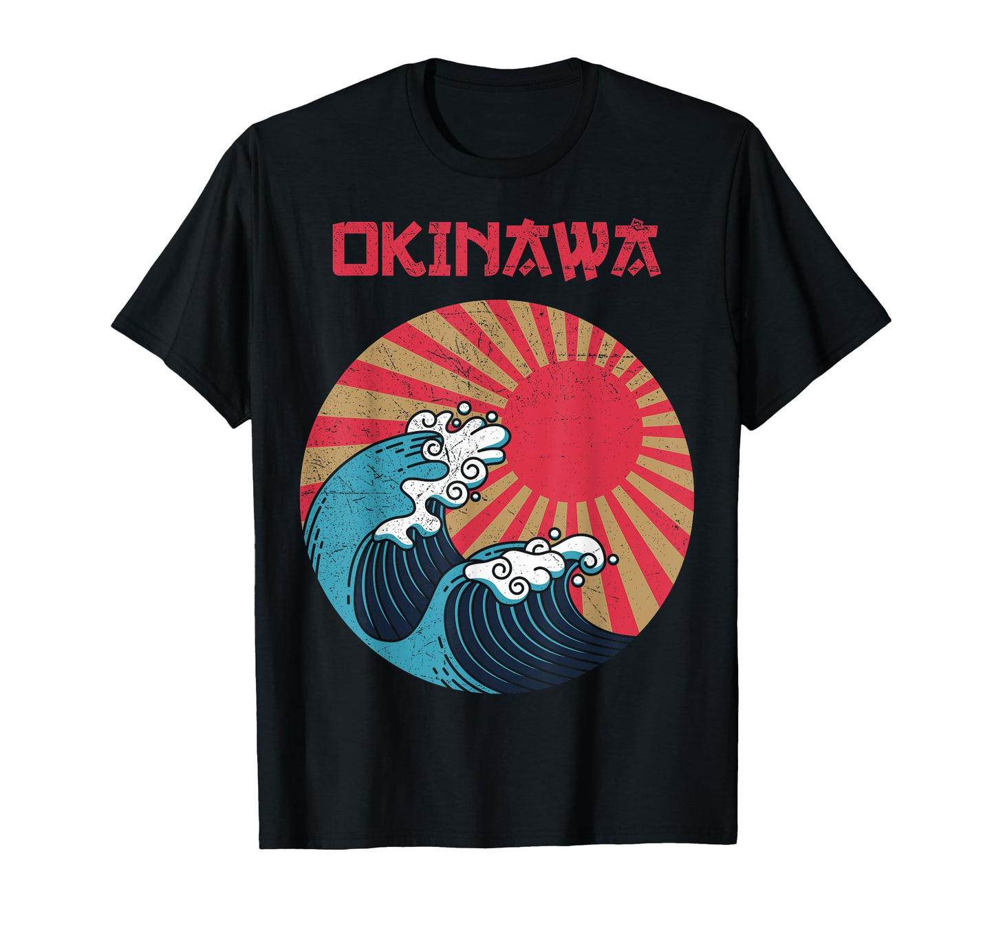 Kyokujitsuki the rising sun - Okinawa Japan Gift T-Shirt