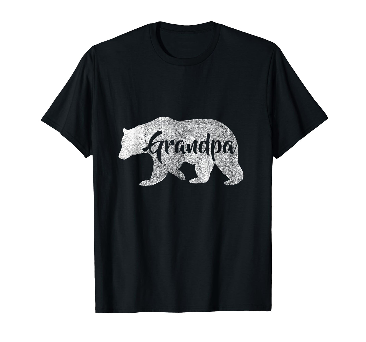 Men's Grandpa Bear T-Shirt Awesome Camping Gramps Tee T-Shirt