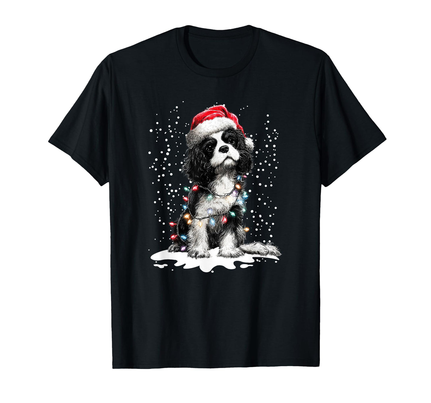 Dog Xmas Favorite Cavalier King Charles Spaniel Christmas T-Shirt